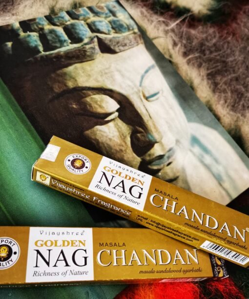 Alternative view of Natūralūs GOLDEN NAG CHANDAN smilkalai