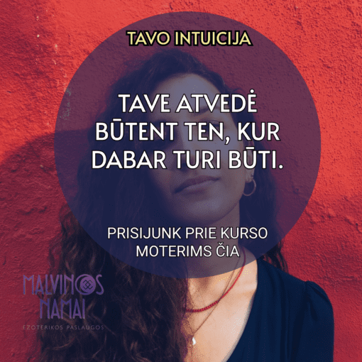 HOLISTINIS 4-IŲ SAVAIČIŲ ONLINE KURSAS MOTERIMS „AUTENTIŠKUMAS MANYJE“